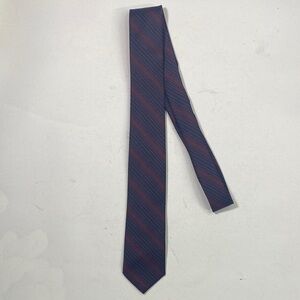 Milano Classic Tie in Navy and Burgundy